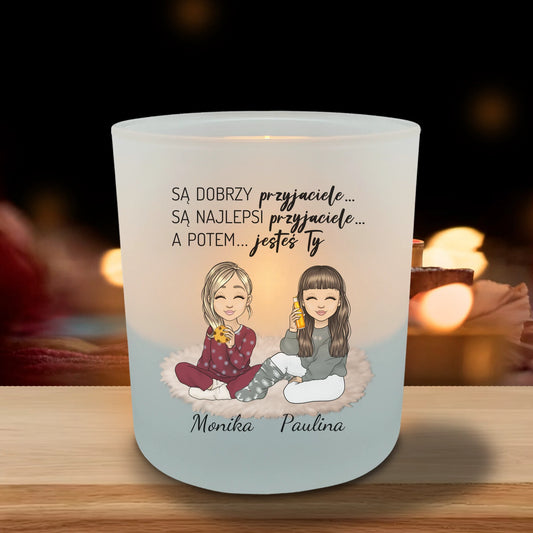 Bliskie osoby - Personalizowany świecznik