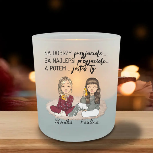 Bliskie osoby - Personalizowany świecznik