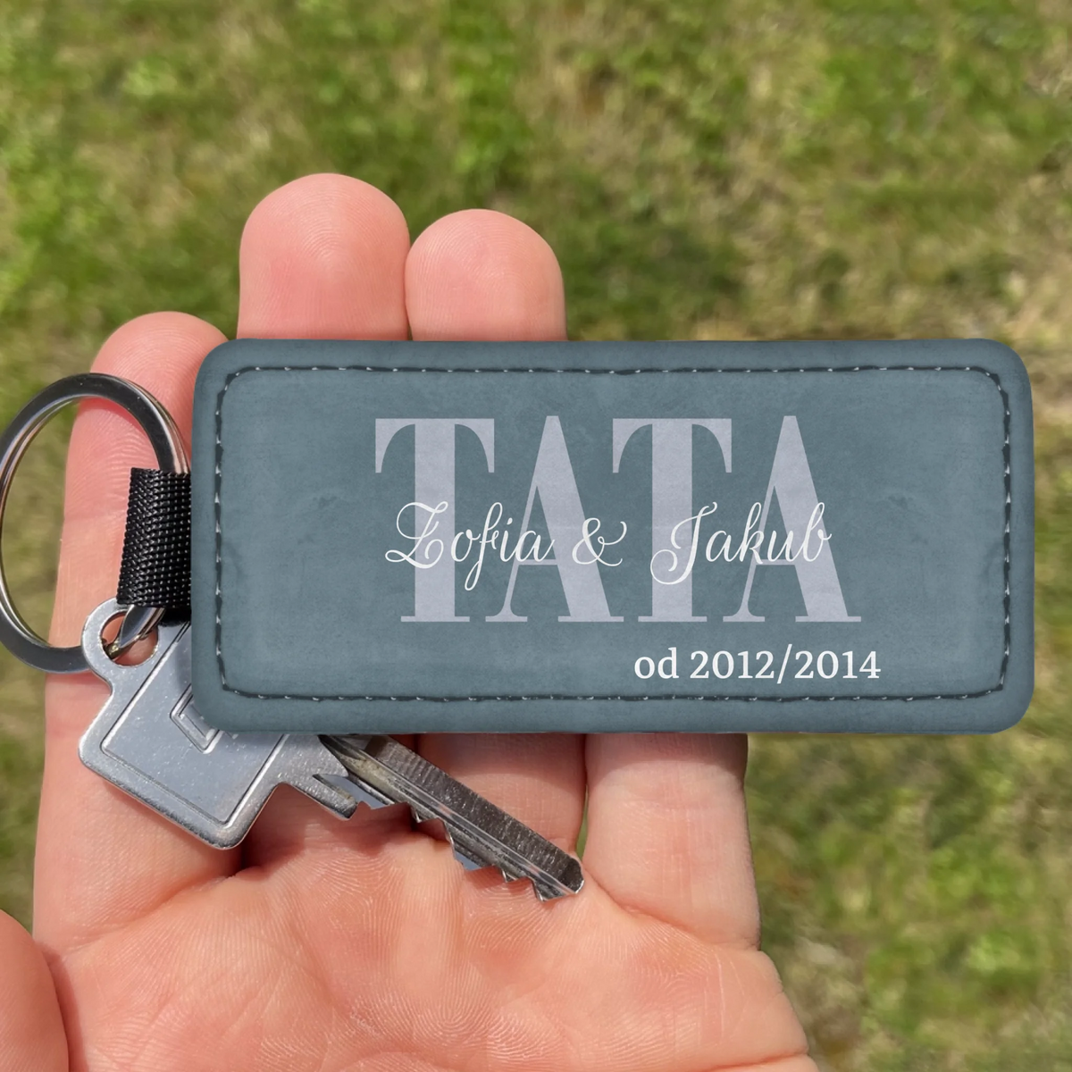 Najbliżsi - Personalizowany brelok z ekoskóry